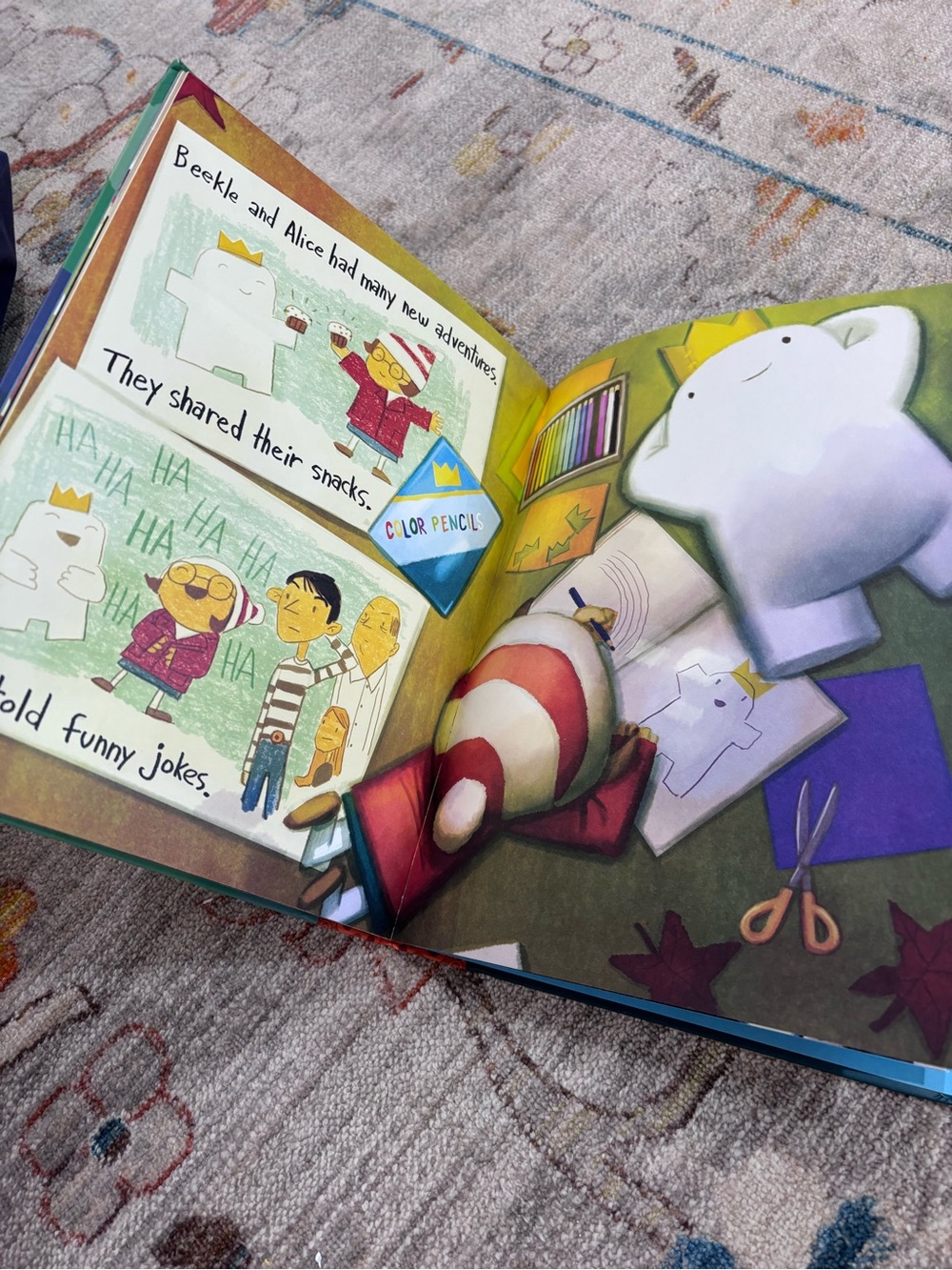 The Adventures of Beekle: The Unimaginary Friend by Dan Santat Children’s Book - Picture 2 of 3